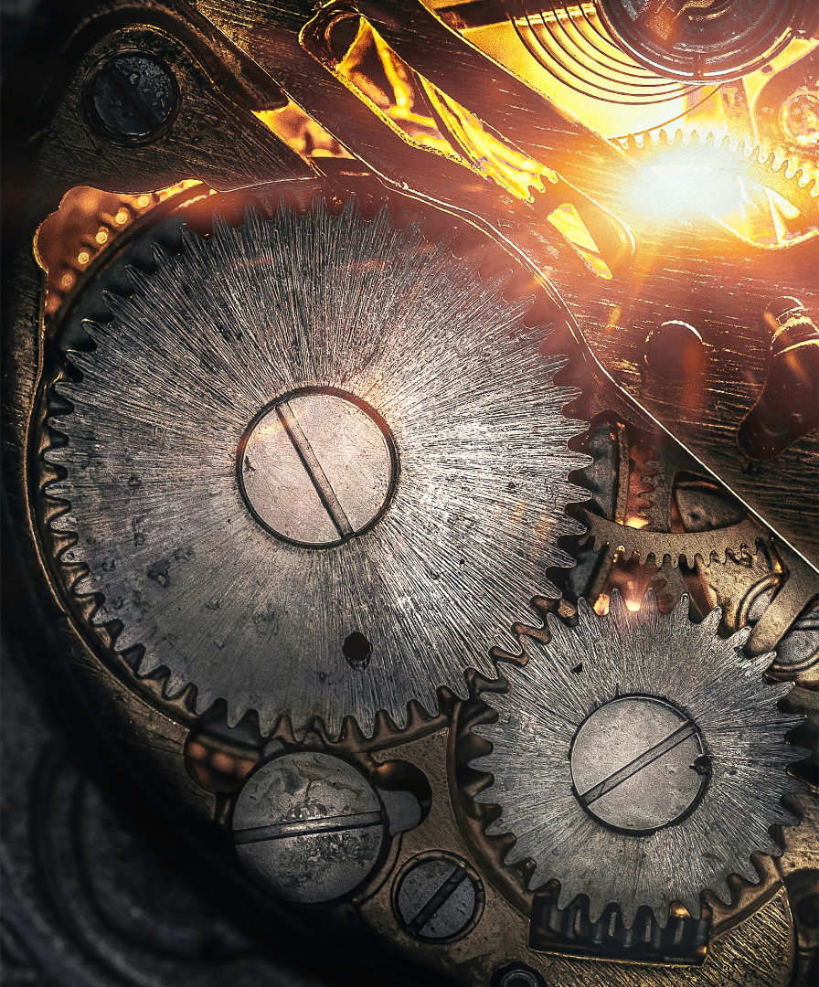 PNG of the inside of an old watch shot on Fuji X-T1
